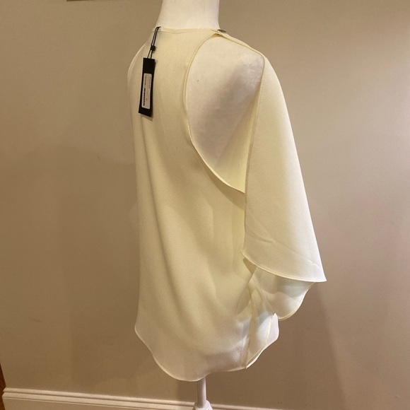 Beautiful Drapey Blaque Label Crepe Blouse - Picture 2 of 7